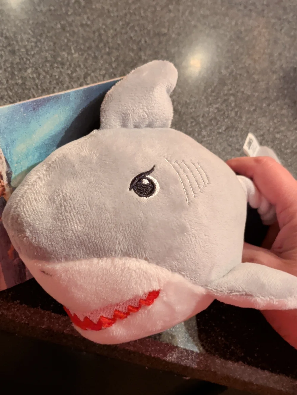 JAWS dog Toy With Squeaker, New!